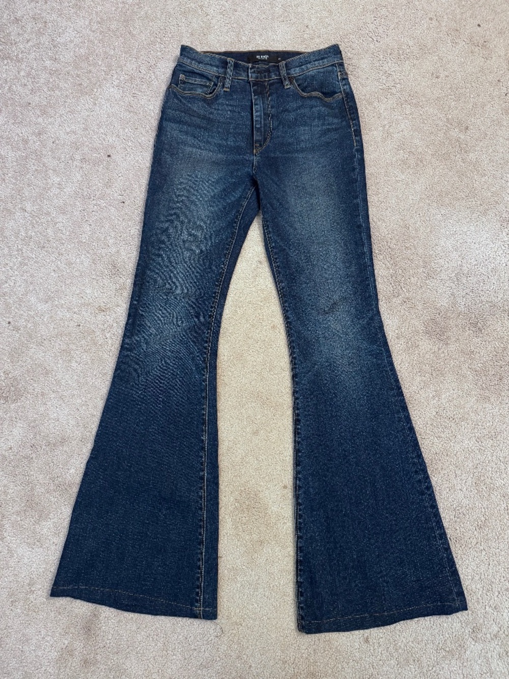 Hudson Jeans Holly High-Rise Flare – Hemmed to 29.5" Inseam, Size 26